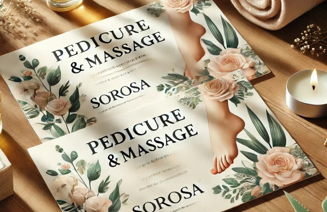 Mooi verpakte SoRosa cadeaubon